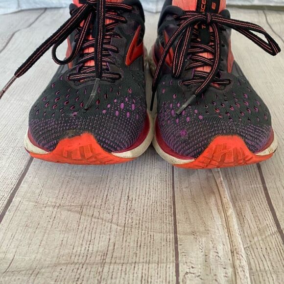 Brooks transcend women 8.5 running shoes with tie laces - Picture 4 of 12